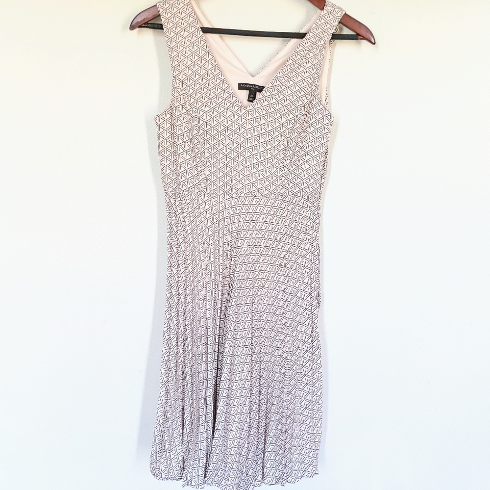 2/$25 Banana Republic Factory Fit and Flare Dress